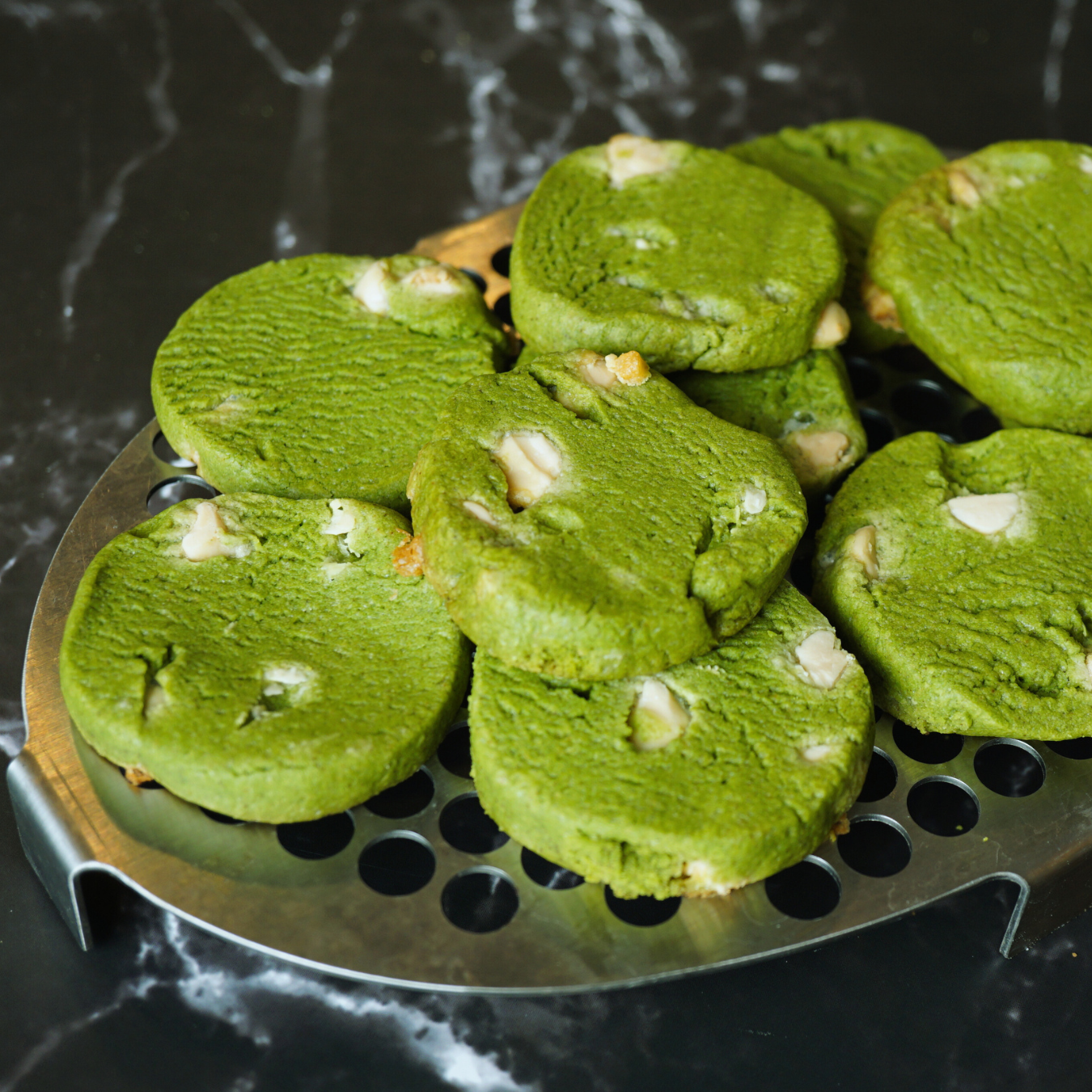 Matcha Cookies made by Satoen Ceremonial Grade Matcha