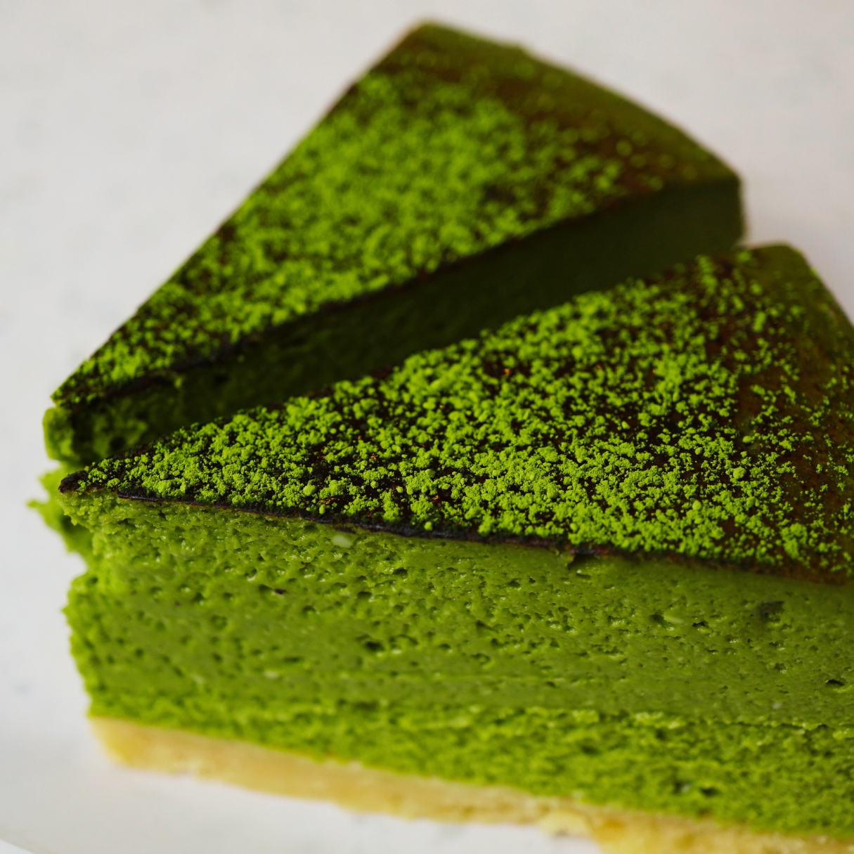 New York Matcha Cheesecake