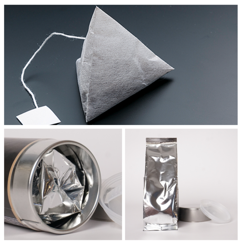 Packaging services related to green tea